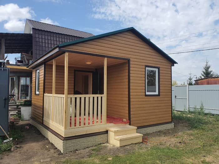 Гулькевичей готовый дом терраса